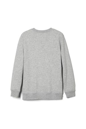 back view of  Crewneck Fleece Sweatshirt