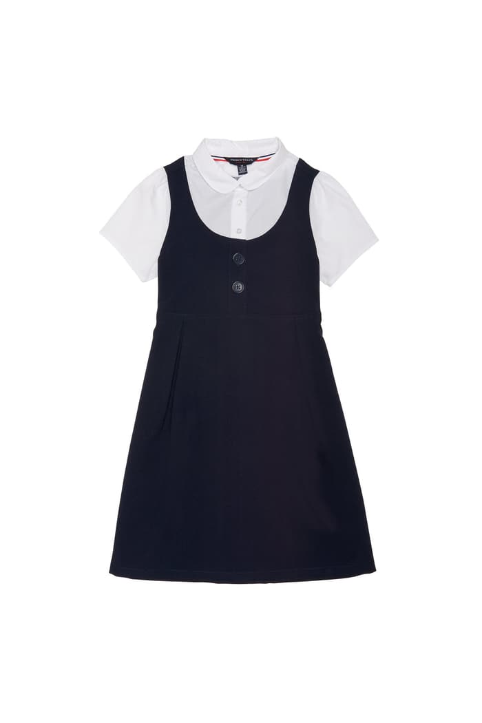 front view of  Peter Pan 2-in-1 Dress