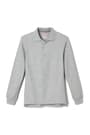 front view of  Porter Gaud Long Sleeve Pique Polo opens large image - 1 of 2