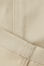 detail view of flat seams of  Girls' Adaptive Bermuda Short opens large image - 6 of 7