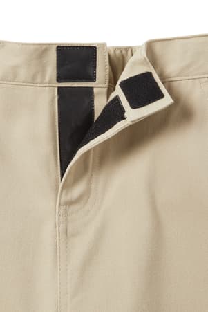 detail view of EZ-Closure of  Girls' Adaptive Twill Straight Leg Pant