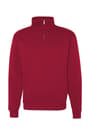 front view of  Jerzees - Nublend® Quarter-Zip Cadet Collar Sweatshirt - FINAL SALE - 1 of 3