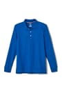 Front view of Long Sleeve Piqué Polo  - 1 of 4