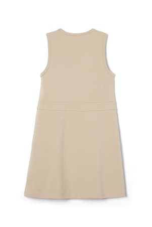 back view of  Pleated Knit Ponte Jumper - FINAL SALE