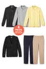 Front view of New! Boys Sweater Weather Essentials Pull-On Bundle opens large image - 1 of 13