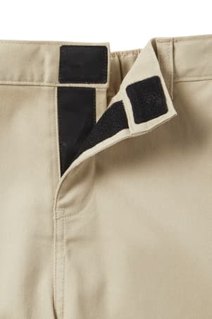 detail view of EZ-Closure of  Girls' Adaptive Bermuda Short