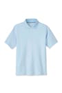 front view of  New! Adaptive Short Sleeve Interlock Polo opens large image - 1 of 2