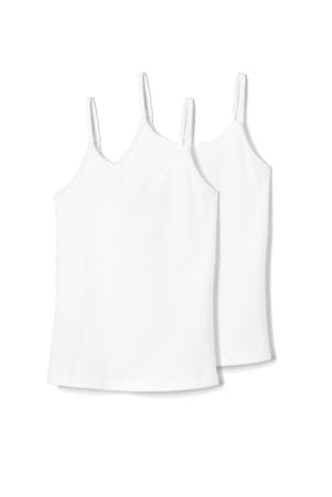 front view of pack of  2-Pack Cami with Adjustable Straps