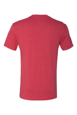back view of  Short Sleeve Triblend Crew - FINAL SALE