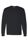 front view of  Long Sleeve Heavy Cotton Tee opens large image - 1 of 3