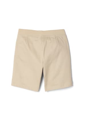 Girls Pull-On Tie Front Short - French Toast