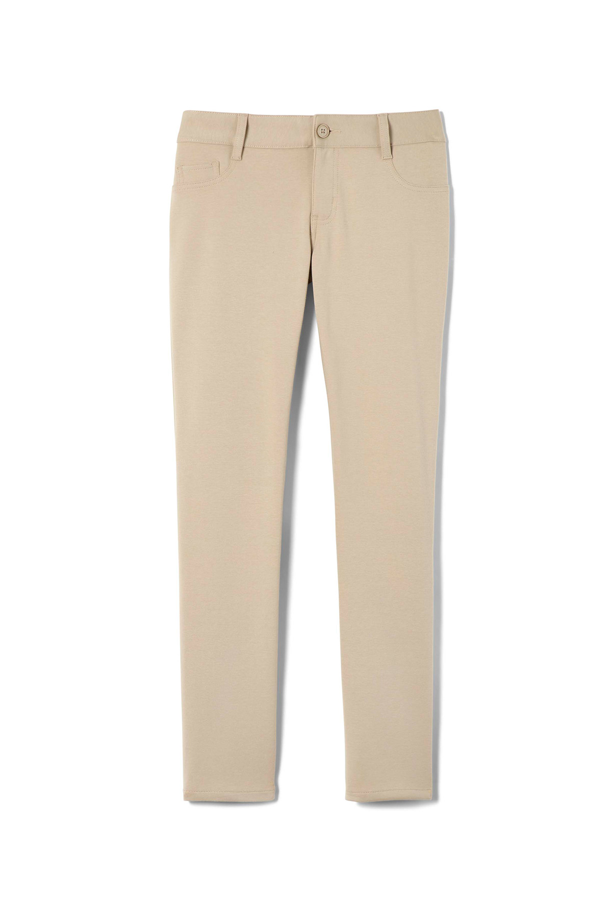 Girls’ Slim Fit Stretch Ponte Pant French Toast