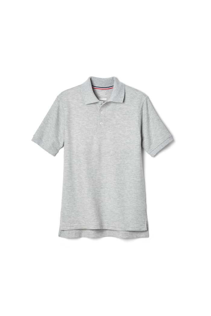 Front view of Porter Gaud Short Sleeve Pique Polo 