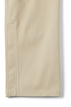 detail view of closed EZ-Closure of  Boys' Adaptive Relaxed Fit Twill Pant