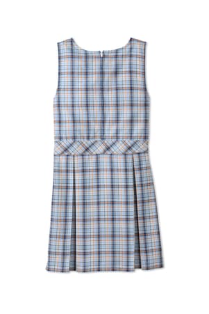  of Plaid Round Neck Jumper with Success Academy Logo 