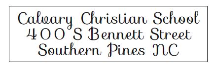 Calvary Christian School logo