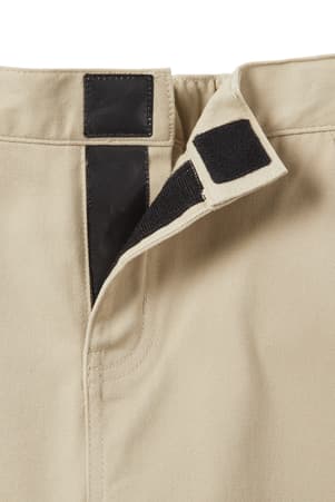 detail view of EZ-Closure of  Boys' Adaptive Relaxed Fit Twill Pant