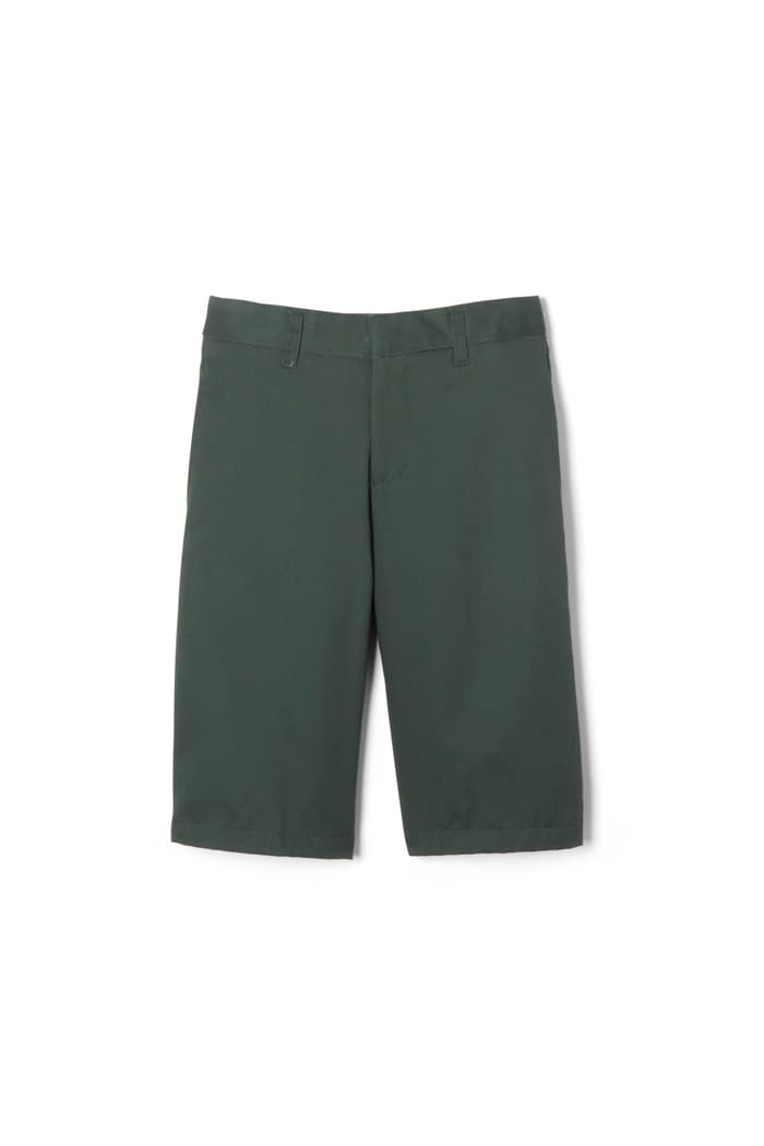 front view of  Flat Front Adjustable Waist Short - FINAL SALE