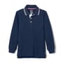 front view of  Long Sleeve Pique Polo Shirt with Harmony Logo opens large image - 1 of 1