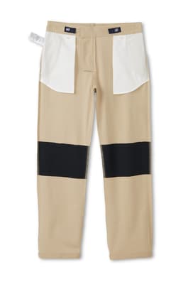 Front view with cutouts showing inner lining and pockets. of  New! Boys' Straight Fit Stretch Performance Pant