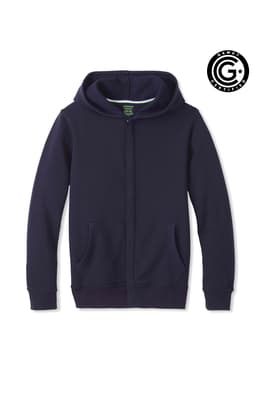 Front view of  Adaptive Fleece Hoodie