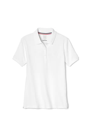  of 3-Pack Short Sleeve Fitted Stretch Pique Polo (Feminine Fit) 