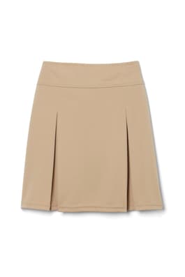 front view of  Kick Pleat Skort
