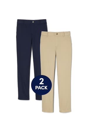  of 2-Pack Pull-On Girls Pants 