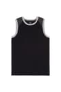front view of  Sleeveless Colorblock Muscle Tee opens large image - 1 of 1