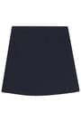Back View of Pleated Skort with Grosgrain Ribbon opens large image