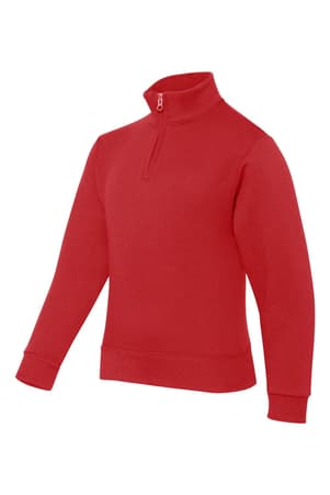 front view of  Jerzees - Nublend® Quarter-Zip Cadet Collar Sweatshirt