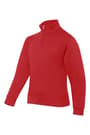 front view of  Jerzees - Nublend® Quarter-Zip Cadet Collar Sweatshirt opens large image - 3 of 3