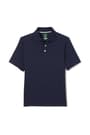Front view of Adaptive Short Sleeve Interlock Polo opens large image - 1 of 6