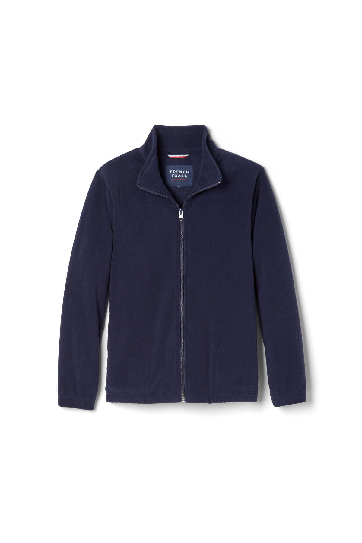 Boys Navy Full Zip Microfleece Jacket - School Uniforms