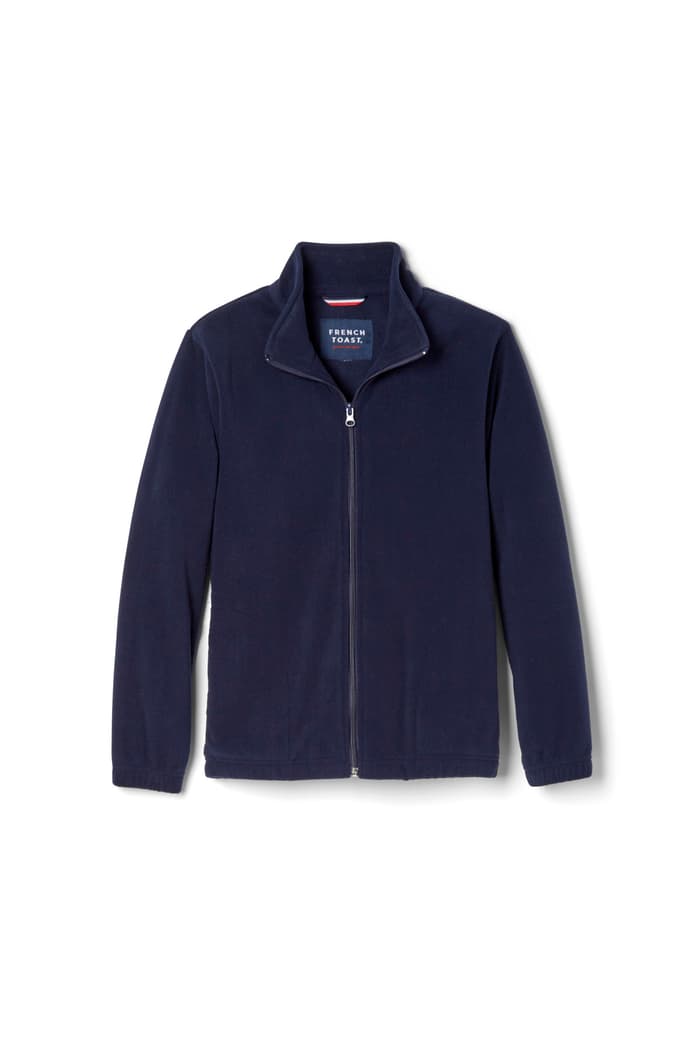 French Toast Boys' Little Full Zip Micro Fleece Jacket, Navy, X-Small (4/5)  : : Clothing, Shoes & Accessories