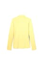 back view of  Long Sleeve Fitted Stretch Pique Polo (Feminine Fit) - FINAL SALE opens large image - 2 of 2