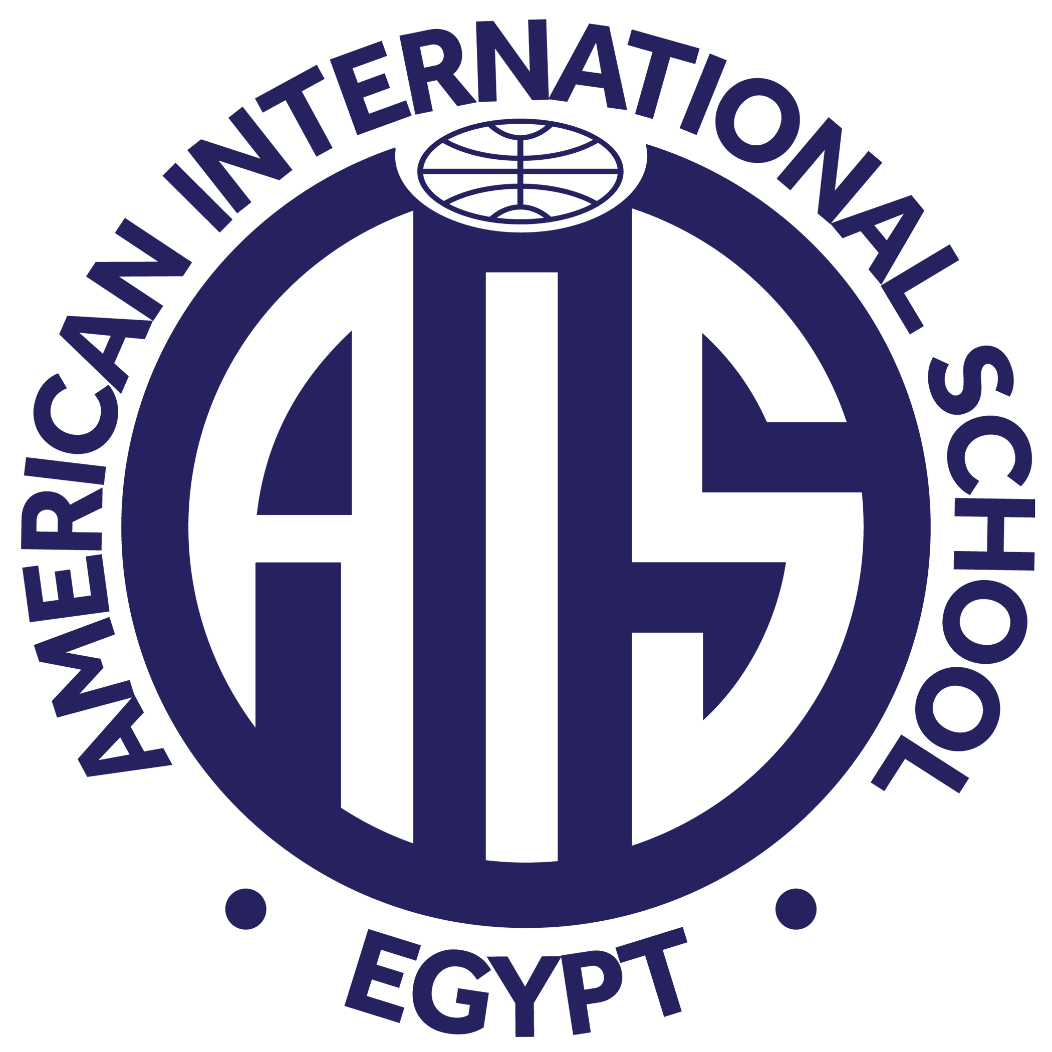 The American International School in Egypt logo