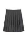 Back View of At The Knee Pleated Skirt opens large image - 2 of 2