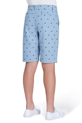 back view of  Pattern Chino Short