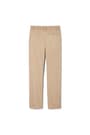 Back View of Boys' Pull-On Relaxed Fit Stretch Twill Pant opens large image - 2 of 4