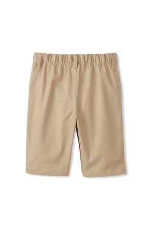 back view of  New! Girls' Adaptive Stretch Twill Bermuda Short