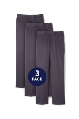  of 3-Pack Boys' Relaxed Fit Twill Pant 