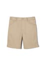 Complete front view of 3-Pack Girls' Pull-On Twill Short opens large image - 3 of 3