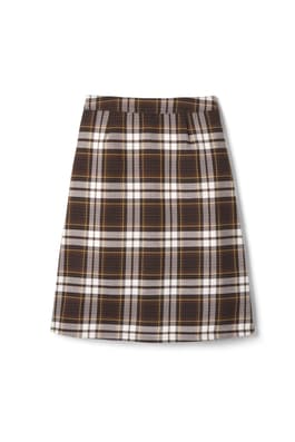  of Below The Knee Plaid Pleated Skirt - FINAL SALE 