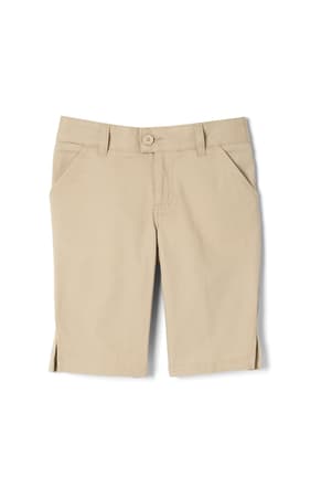 Khaki bermuda shorts on sale girls