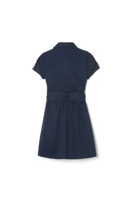 back view of  Canvas Safari Shirtdress