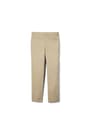 Back View of Girls' Straight Fit Stretch Twill Pant - FINAL SALE opens large image - 2 of 2