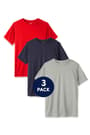 Short sleeve performance tees. 3 pack of  3-Pack Short Sleeve Performance Tee opens large image - 1 of 5