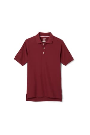 front view of  3-Pack Short Sleeve Pique Polo