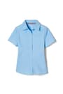 front view of  Adult Short Sleeve Stretch Blouse opens large image - 1 of 1